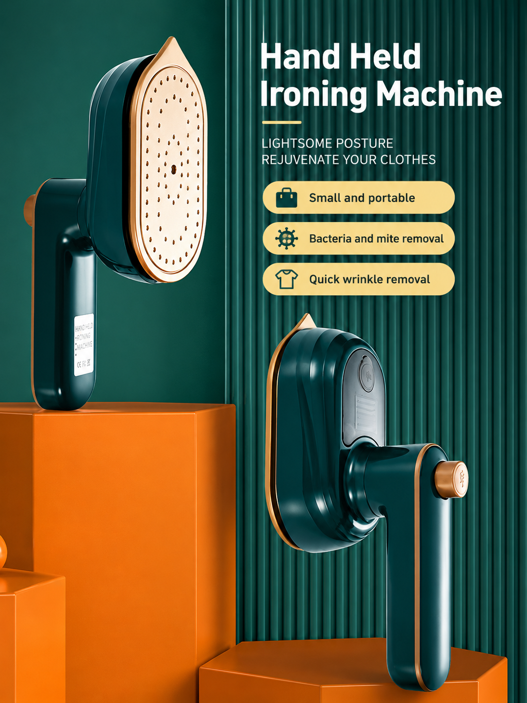 Portable Mini Folding Iron